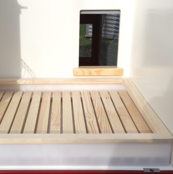 Knabberleisten zum Schutz der STALLMACHER®-Kotwanne – Bild 2