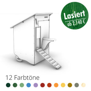 Compact-Star-Classic für Hühner: Lasiert