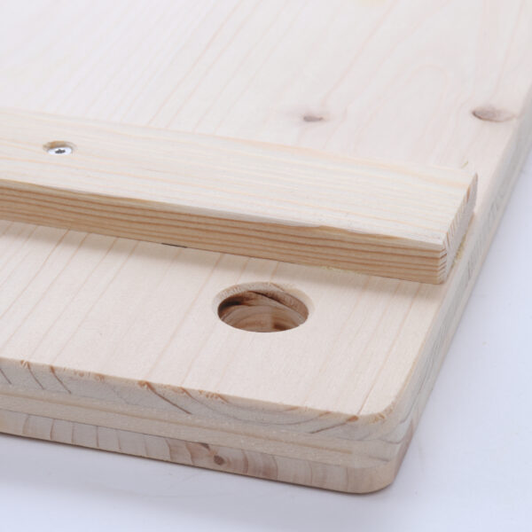Holzplatte für STALLMACHER®-Kotwanne bei Wachtelhaltung – Bild 5