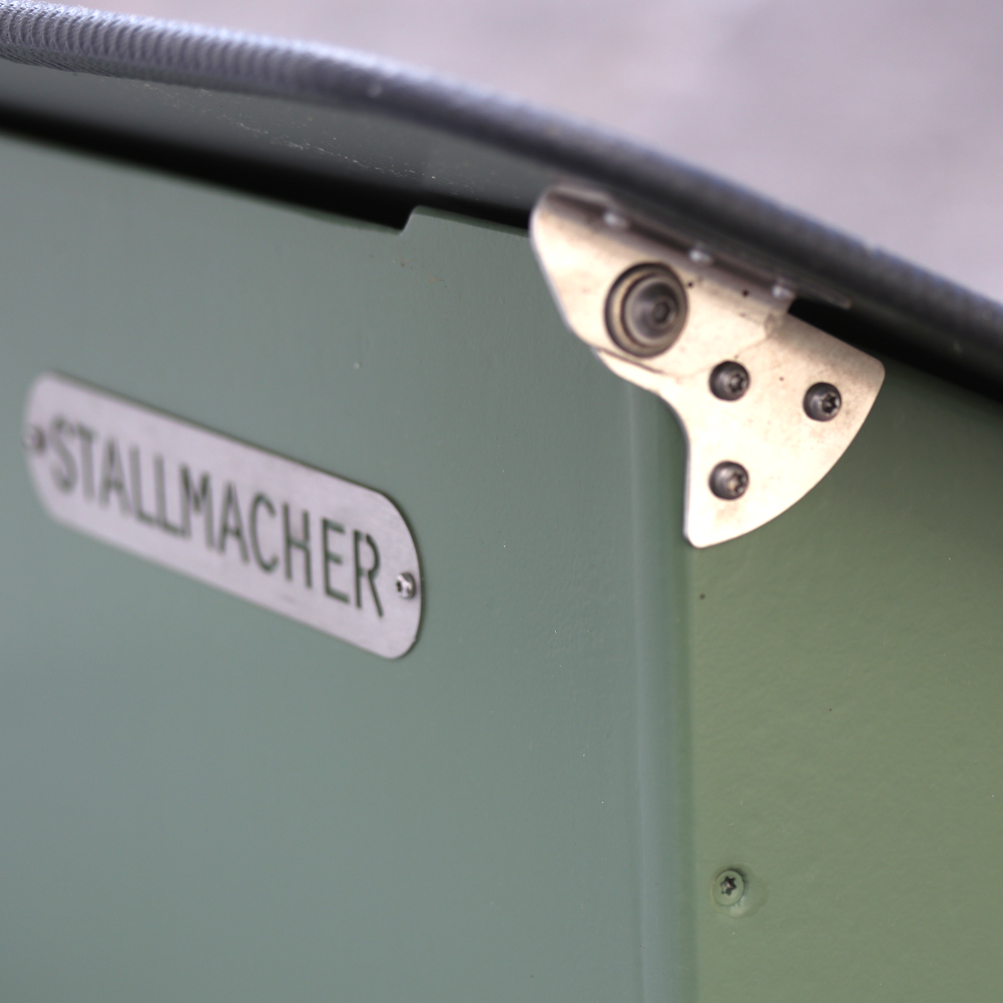 Gebrauchter Compact-Star-Max für Hühner, Resedagrün lackiert, Baujahr 2023, Test- und Erprobungsstall, mit Zubehör – Bild 7